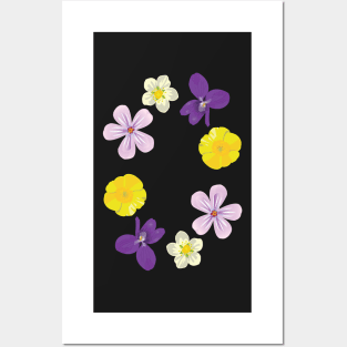 spring flower Posters and Art